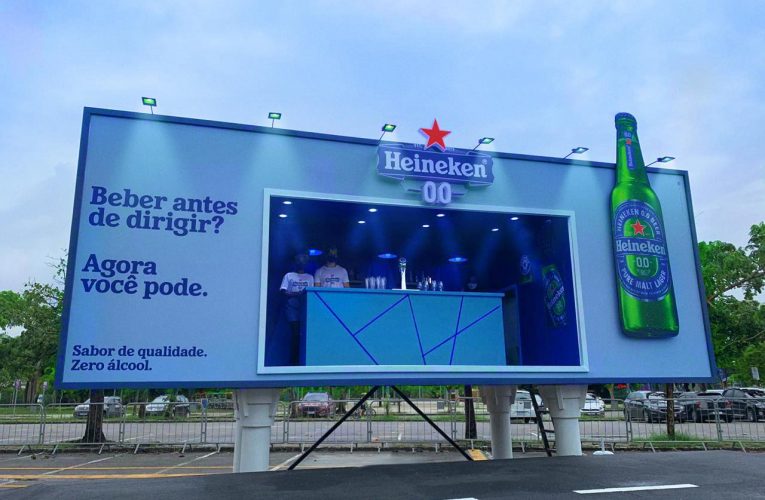 Billboardový bar na Heineken Zero